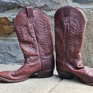 Justin Cowboy Boots - Mens Size 9 D